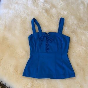 Venus blue tank top